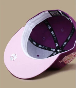 NEW ERA Side Patch 5950 LA Sparkling Grape -Chapeau De Mode side patch 5950 la sparkling grape 5
