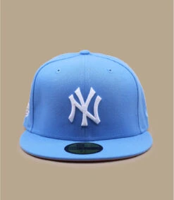 NEW ERA Side Patch 5950 NY Yankees Sky Pink -Chapeau De Mode side patch 5950 ny yankees sky pink 2