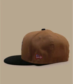 NEW ERA Side Patch 59Fifty Anaheim Angels Bronze Black Corduroy -Chapeau De Mode side patch 59fifty anaheim angels bronze black corduroy 2