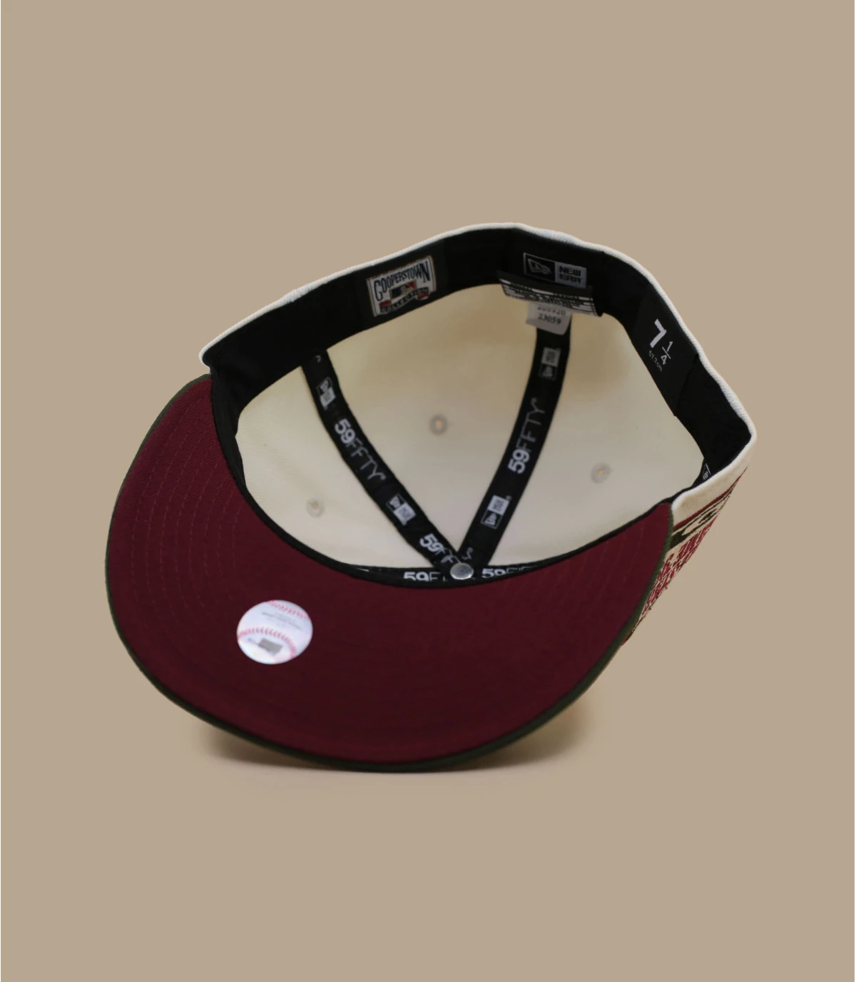 NEW ERA Side Patch 59Fifty Boston Red Sox Chrome Olive 7 NEW ERA Side Patch 59Fifty Boston Red Sox Chrome Olive – Image 7