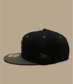 NEW ERA Side Patch 59Fifty Chicago Cubs Black New Olive -Chapeau De Mode side patch 59fifty chicago cubs black new olive 3