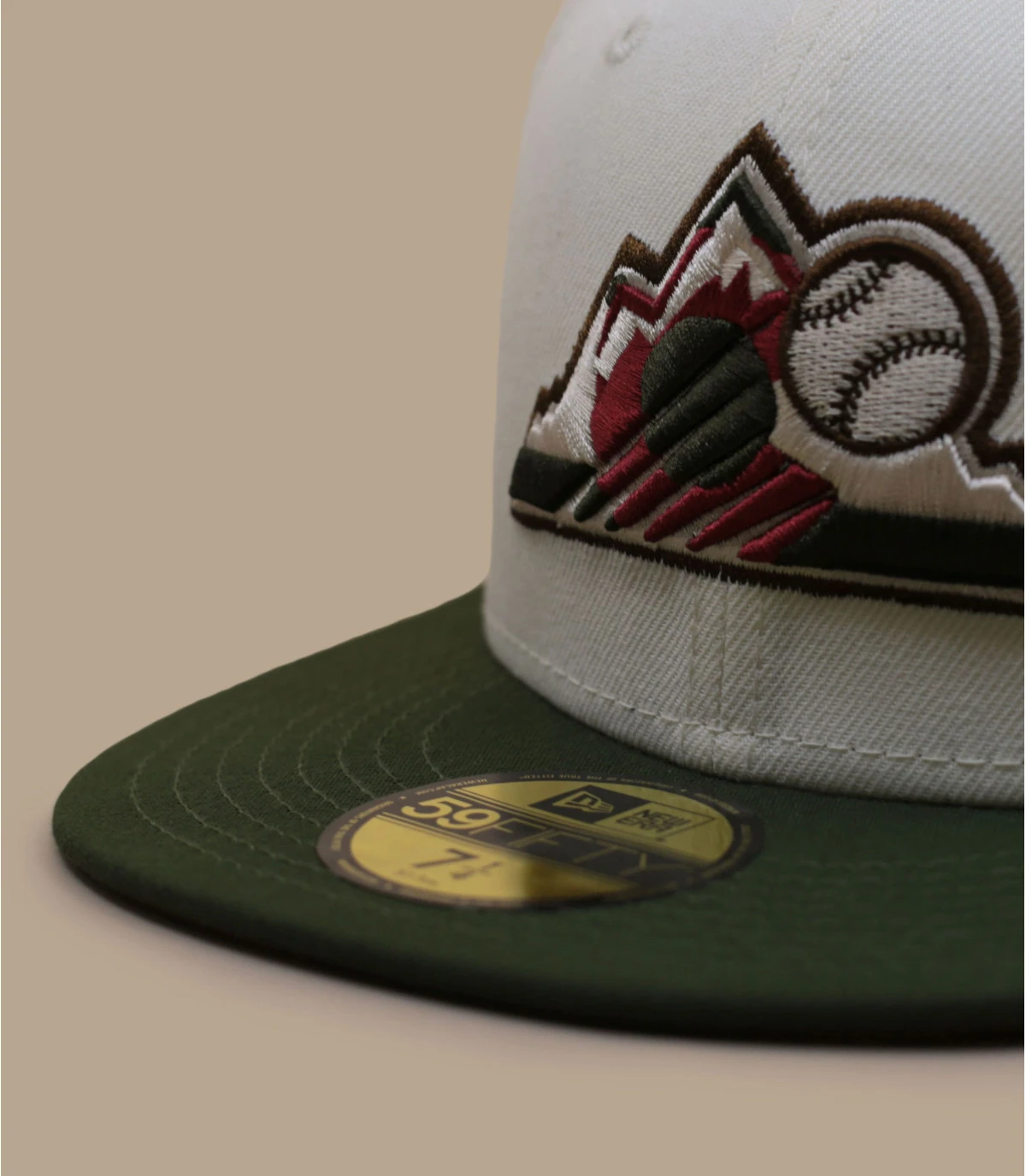 NEW ERA Side Patch 59Fifty Colorado Rockies Chrome Olive 2 NEW ERA Side Patch 59Fifty Colorado Rockies Chrome Olive â Image 2
