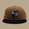 NEW ERA Side Patch 59Fifty Houston Astros Bronze Black Corduroy