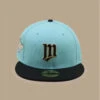 NEW ERA Side Patch 59Fifty Minnesota Twins Blue Tint Black
