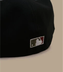 NEW ERA Side Patch 59Fifty New York Yankees Black New Olive -Chapeau De Mode side patch 59fifty new york yankees black new olive 5