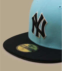 NEW ERA Side Patch 59Fifty New York Yankees Blue Tint Black 8 NEW ERA Side Patch 59Fifty New York Yankees Blue Tint Black -Chapeau De Mode side patch 59fifty new york yankees blue tint black 2