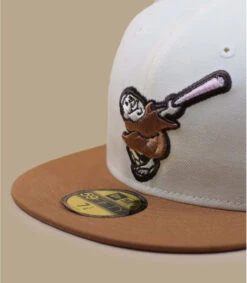 NEW ERA Side Patch 59Fifty San Diego Padres Bronze Chrome Brown Pink -Chapeau De Mode side patch 59fifty san diego padres bronze chrome brown pink 2
