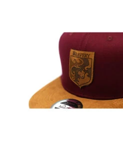 Snapback Bravery Burgundy Suede -Chapeau De Mode snapback bravery burgundy suedesnapback20Bravery20bordeaux