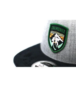 Snapback Chamonix -Chapeau De Mode snapback chamonixsnapback20Chamonix20gris