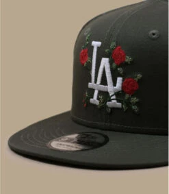 NEW ERA Snapback Flower 950 LA Olive -Chapeau De Mode snapback flower 950 la olive 2