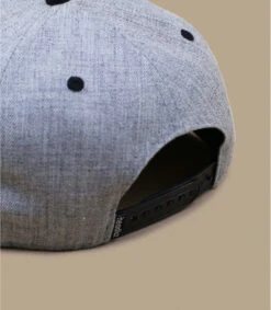 Snapback Jackson Hole Grey Black -Chapeau De Mode snapback jackson hole grey black 3