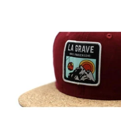 Snapback La Grave Burgundy Cork -Chapeau De Mode snapback la grave burgundy corksnapback20La20Grave20bordeaux