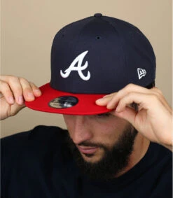NEW ERA Snapback MLB Team Colour 950 Atlanta Braves