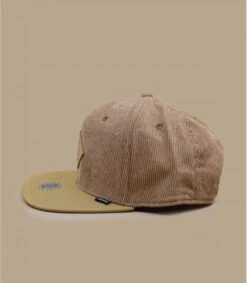 Snapback Softcord Sand -Chapeau De Mode snapback softcord sand 2