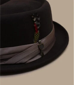 Brixton Stout Pork Pie Brown Bronze -Chapeau De Mode stout pork pie brown bronze 2