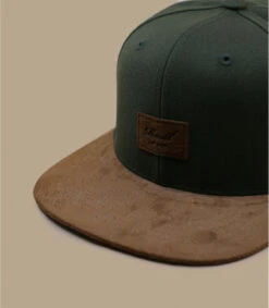 Reell Suede Cap Dark Olive -Chapeau De Mode suede cap dark olive 2