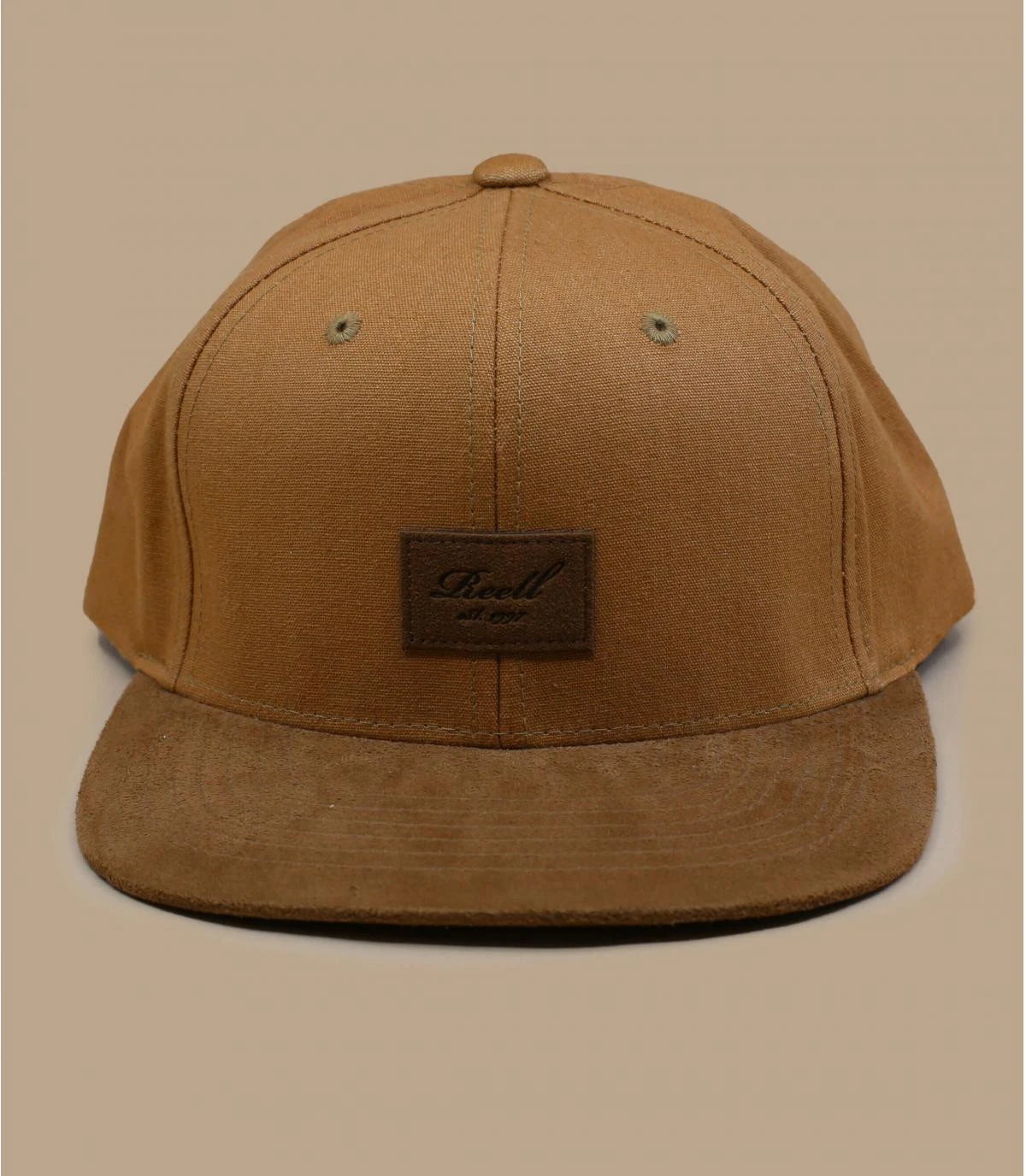 Reell Suede Cap Ocre Brown 2 Reell Suede Cap Ocre Brown – Image 2