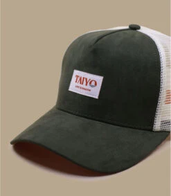 Suede Trucker Kaki 9 Suede Trucker Kaki -Chapeau De Mode suede trucker kaki 3