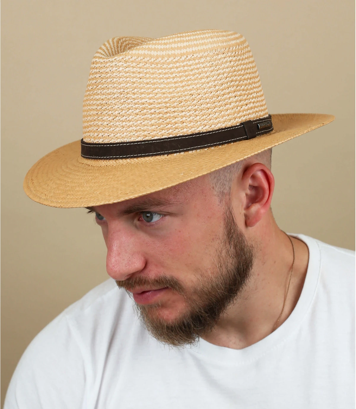 Stetson Traveller Panama Beige Mix 1 Stetson Traveller Panama Beige Mix