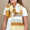 Barts Trory Scarf Yellow