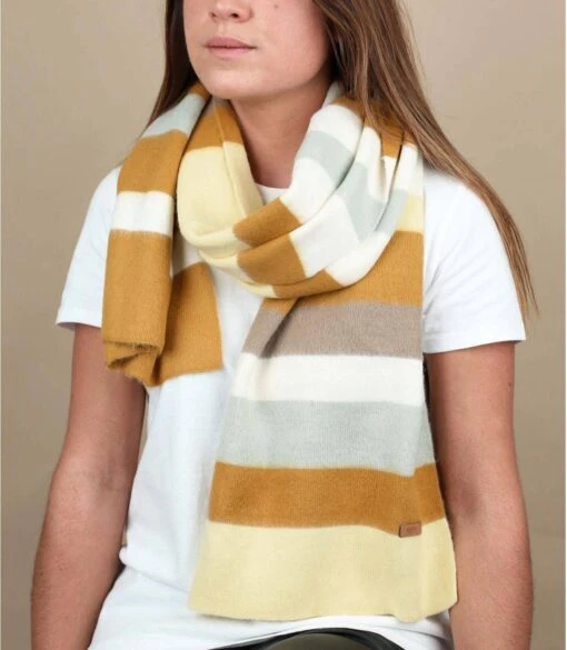 Barts Trory Scarf Yellow