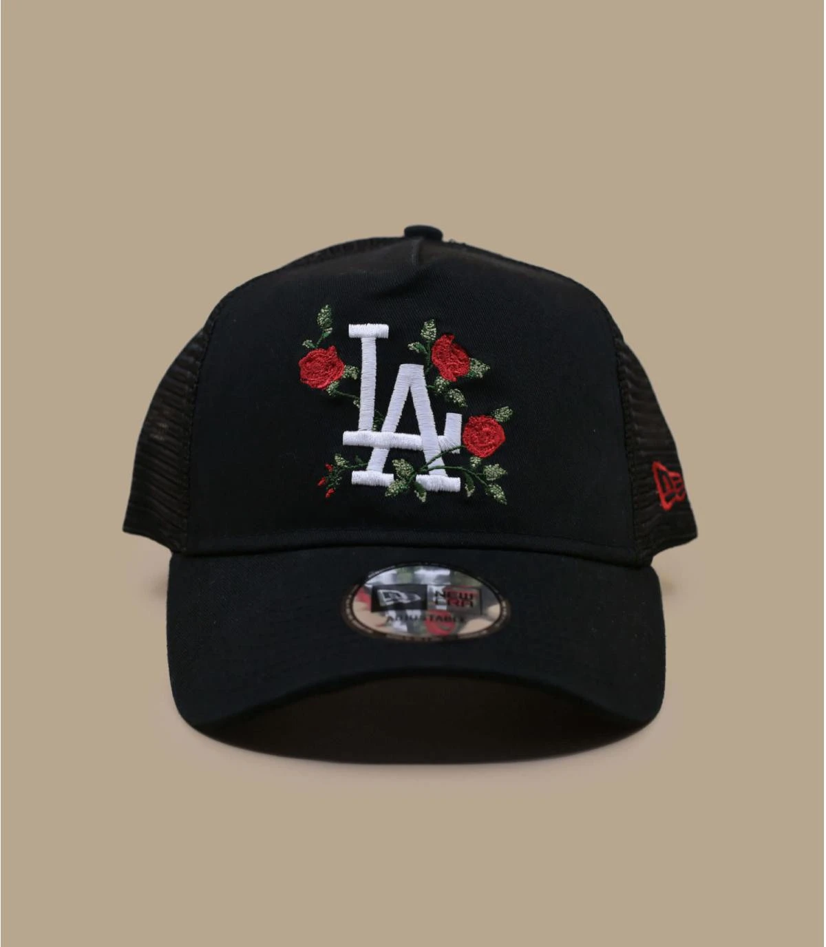 NEW ERA Trucker Flower LA Black 2 NEW ERA Trucker Flower LA Black – Image 2