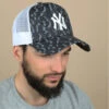 NEW ERA Trucker Seasonal Camo NY Gray