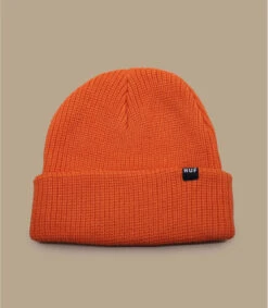 HUF Usual Beanie Safety Orange -Chapeau De Mode usual beanie safety orange 2