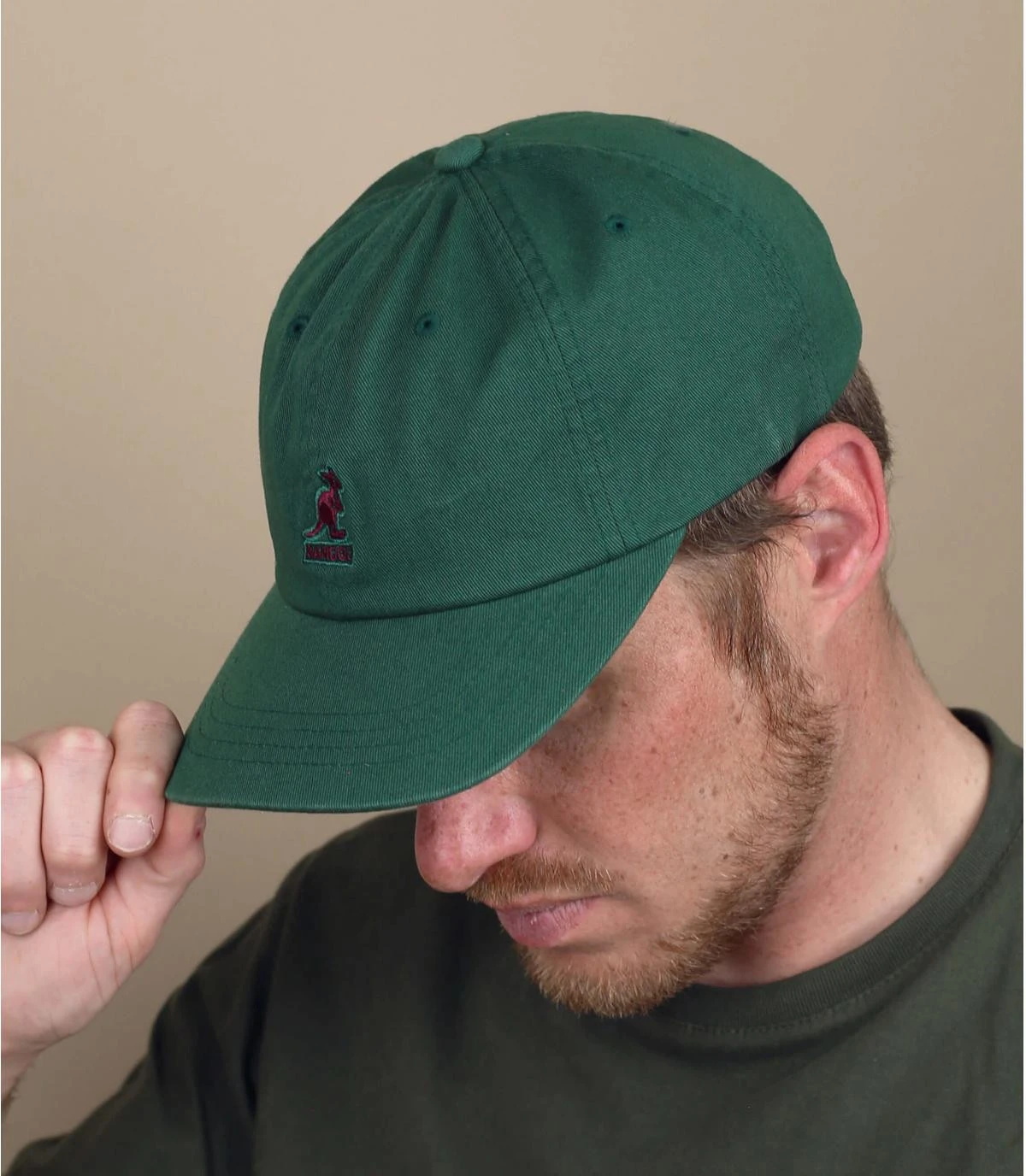 Kangol Washed Baseball Algae 1 Kangol Washed Baseball Algae