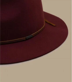 Brixton Wesley Fedora Brick -Chapeau De Mode wesley fedora brick 2