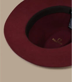 Brixton Wesley Fedora Brick -Chapeau De Mode wesley fedora brick 4