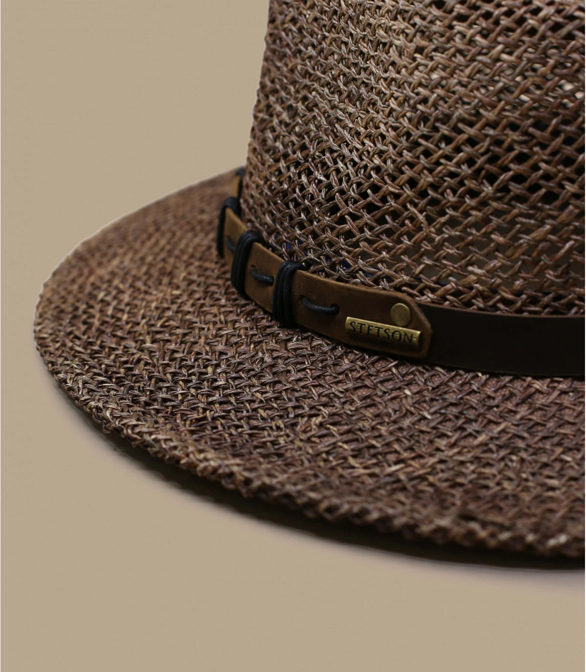 Stetson Western Seagrass Brown 2 Stetson Western Seagrass Brown â Image 2