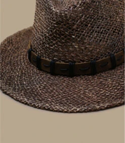 Stetson Western Seagrass Brown 6 Stetson Western Seagrass Brown -Chapeau De Mode western seagrass brown 2