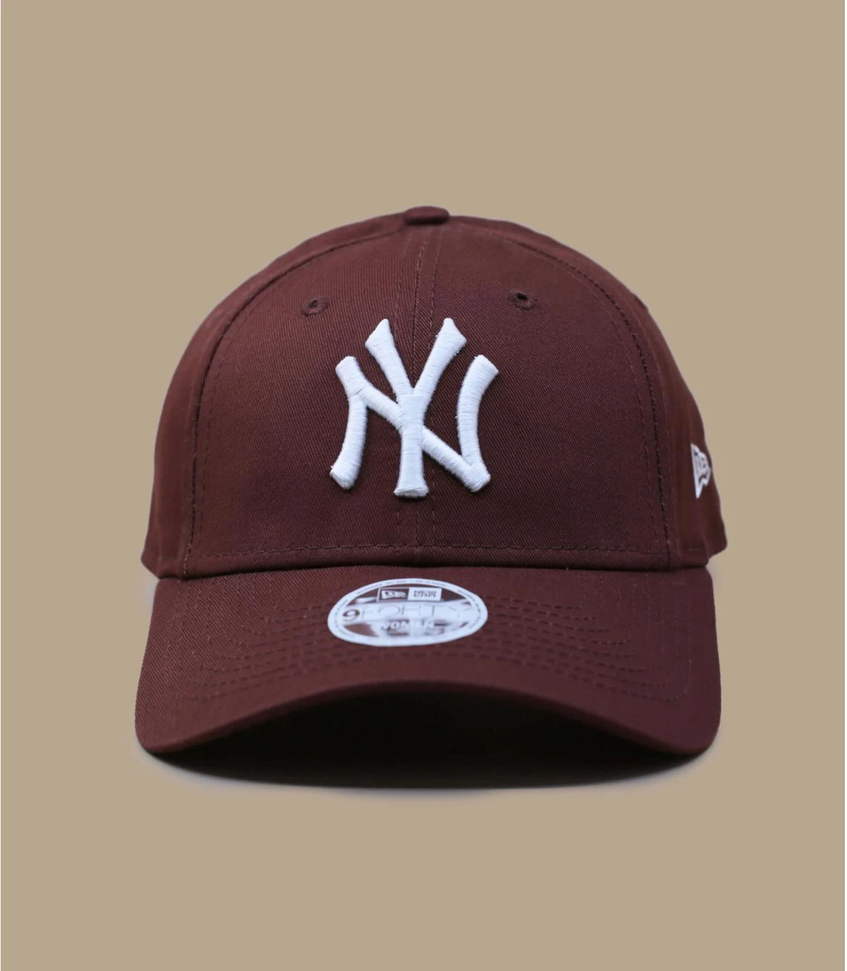 NEW ERA Wmn League Ess 9Forty NY Walnut Brown 2 NEW ERA Wmn League Ess 9Forty NY Walnut Brown – Image 2