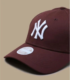 NEW ERA Wmn League Ess 9Forty NY Walnut Brown 8 NEW ERA Wmn League Ess 9Forty NY Walnut Brown -Chapeau De Mode wmn league ess 9forty ny walnut brown 2