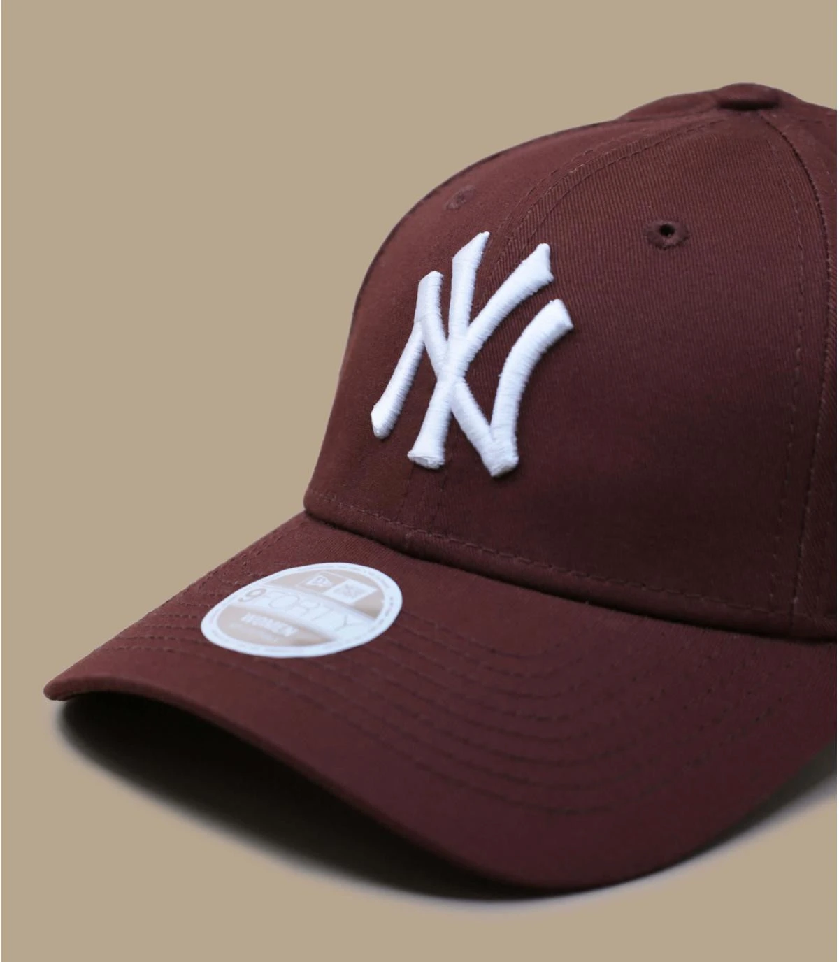 NEW ERA Wmn League Ess 9Forty NY Walnut Brown 3 NEW ERA Wmn League Ess 9Forty NY Walnut Brown – Image 3