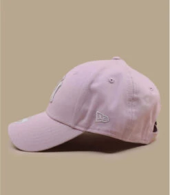 NEW ERA Wmn Metallic Logo NY Pink Silver -Chapeau De Mode wmn metallic logo ny pink silver 3