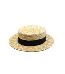 Yannis Noir -Chapeau De Mode yannis noirM20by20Flechet20canotier20paille20galon